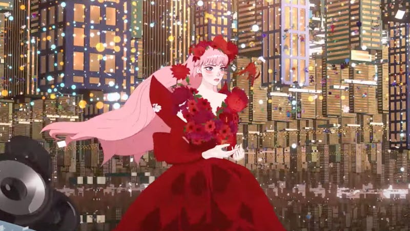 belle in red dress Gothic Red/black Upscale Fantasy Gown Go full drama with the oversized front and back bows Beauty and the Beast Belle