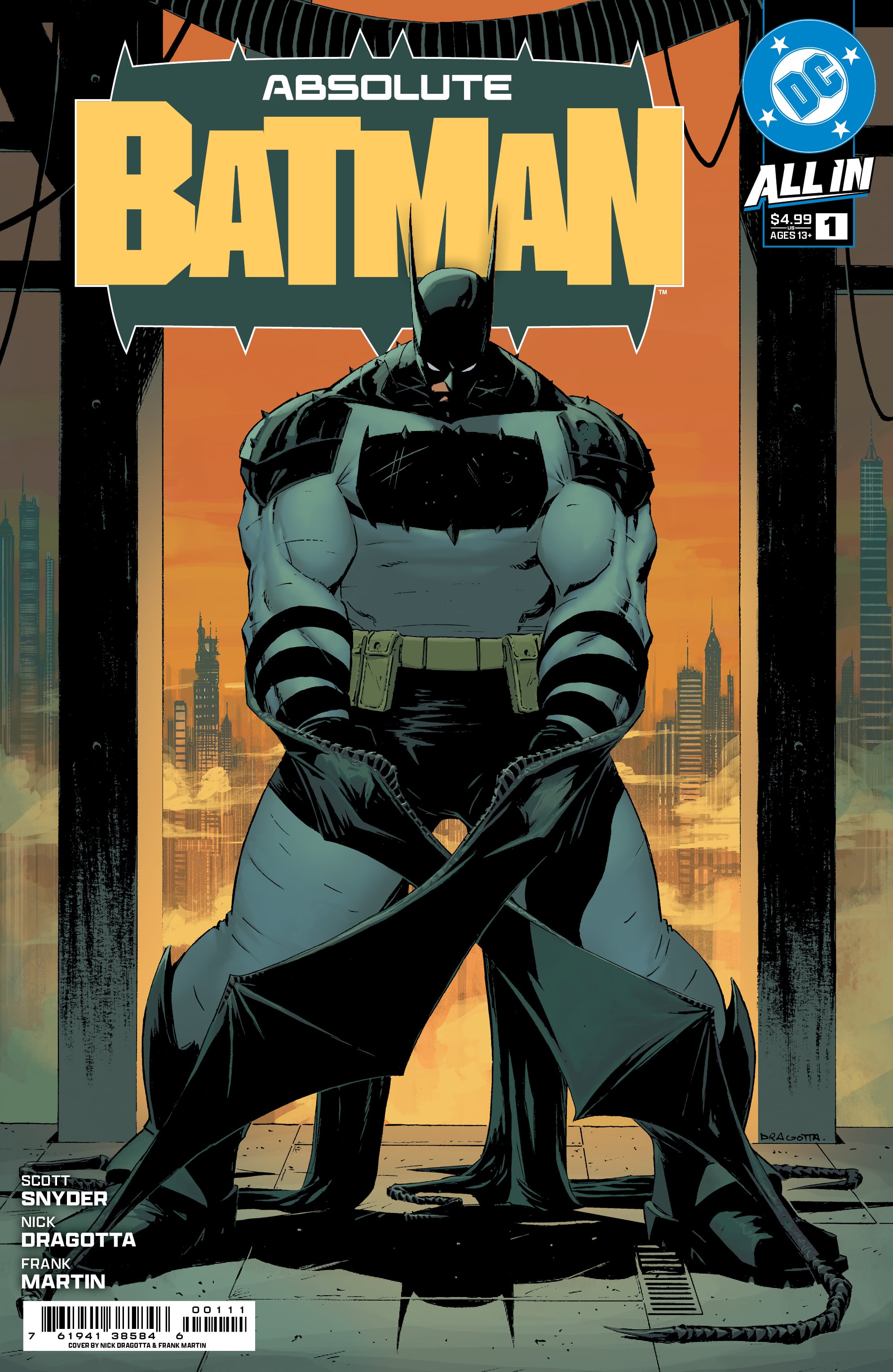 The best-selling comic book of 2024 is DC Comics' Absolute Batman