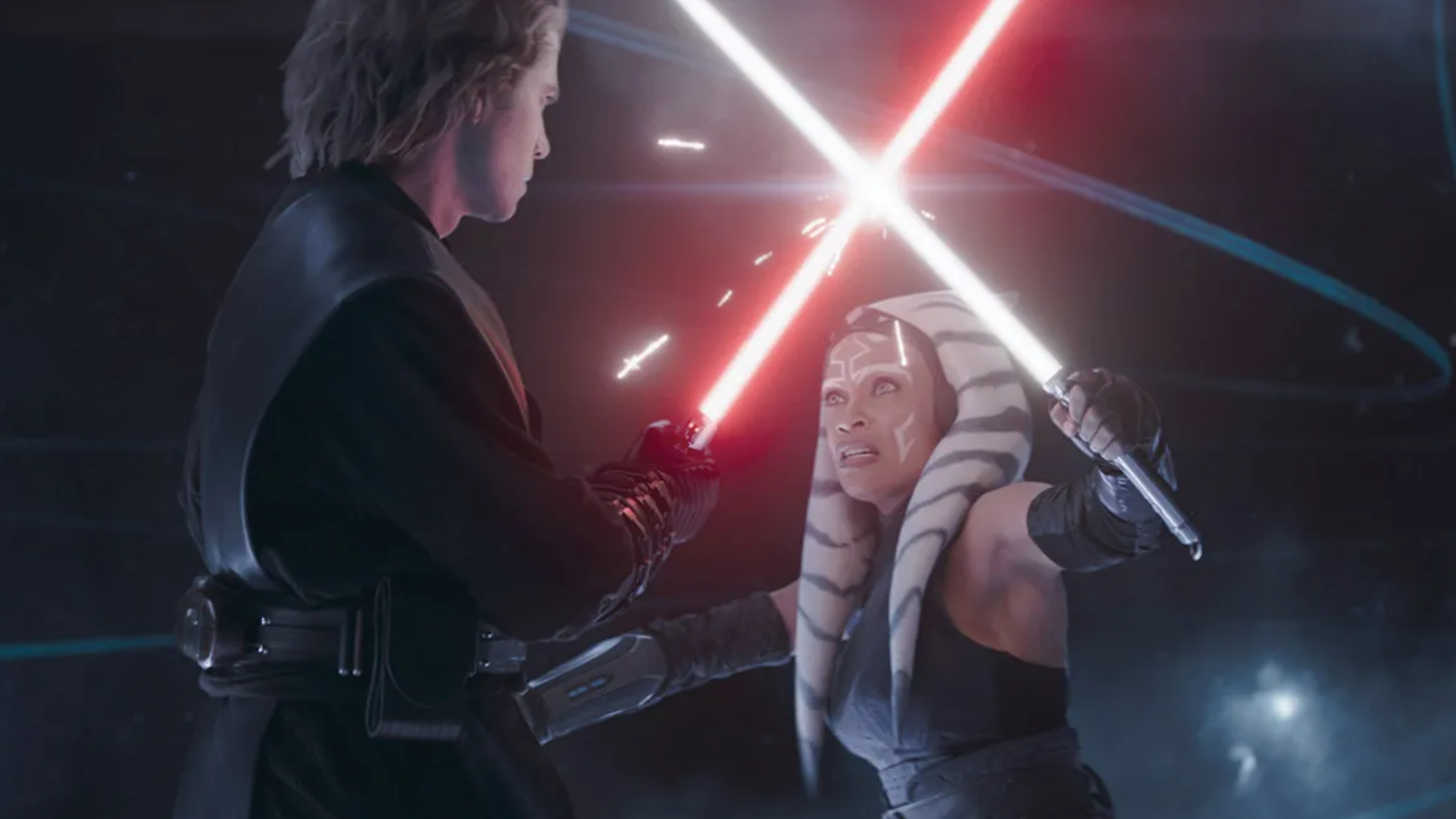 Star Wars' Rosario Dawson says that Anakin's treatment of Ahsoka Tano ...