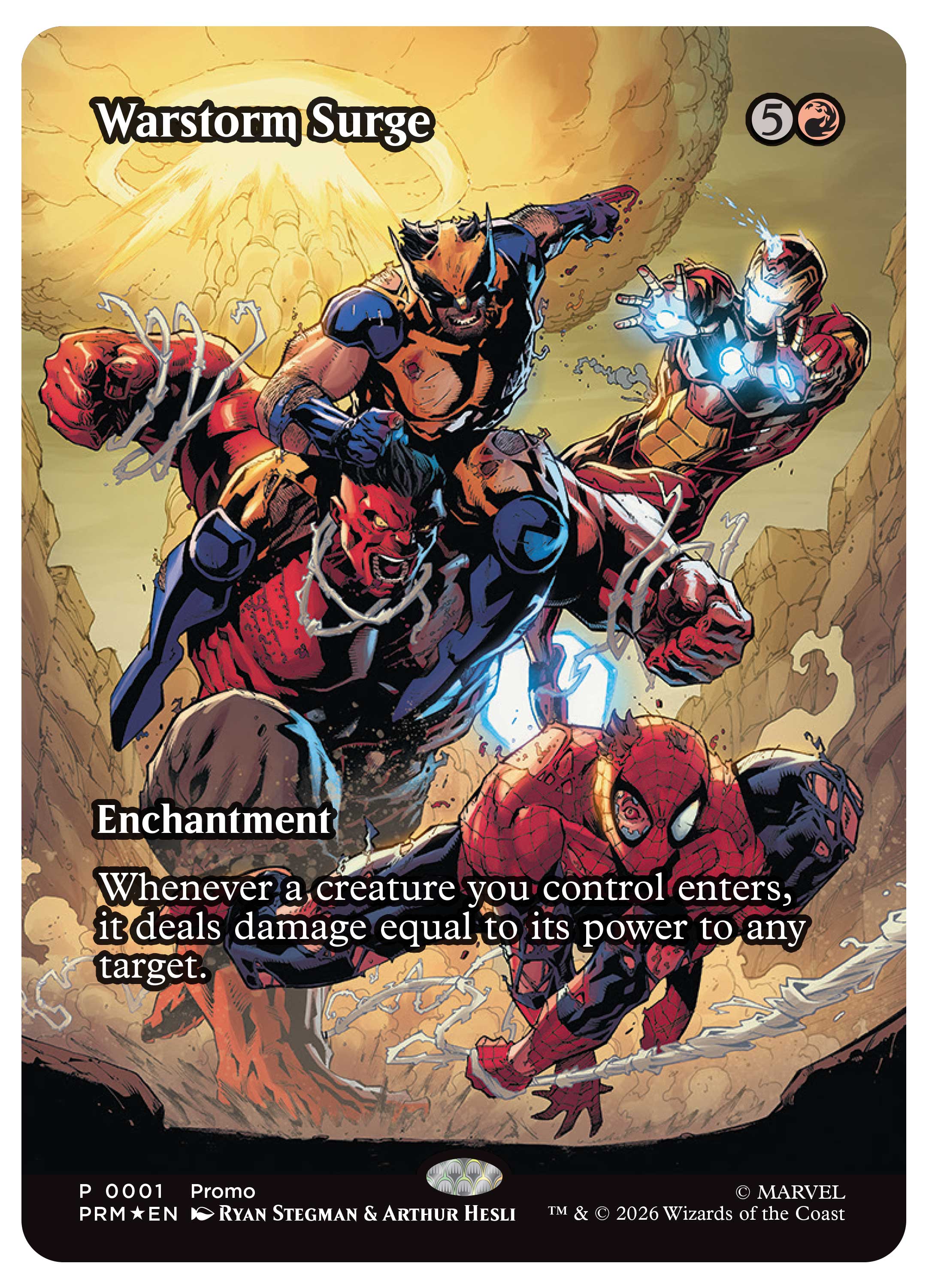 Marvel and Magic: The Gathering team up for a comic bookexclusive MTG  inside ALL copies of Avengers: Armageddon #1 | Popverse
