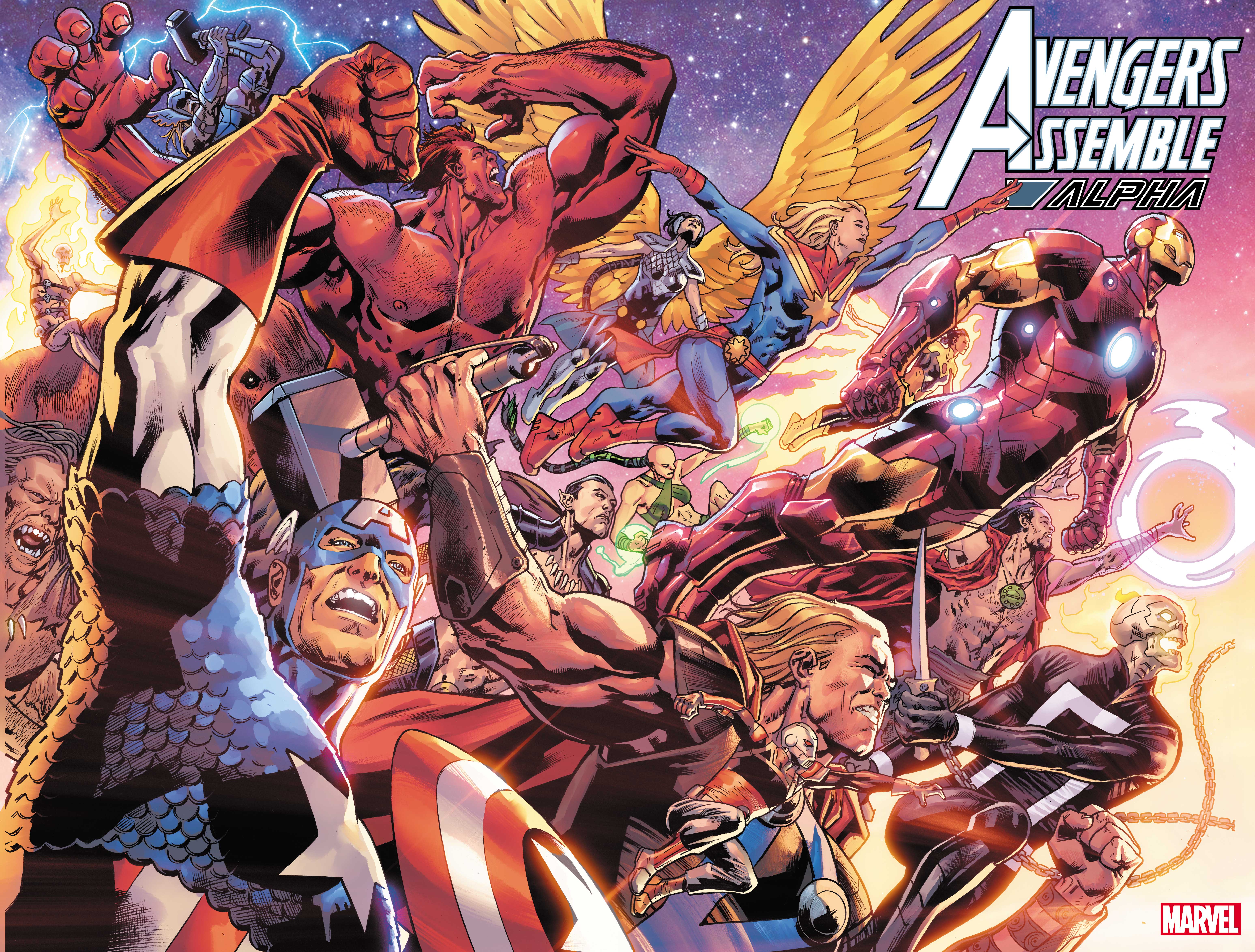 Marvel's Avengers of the past, the present, and the multiverse