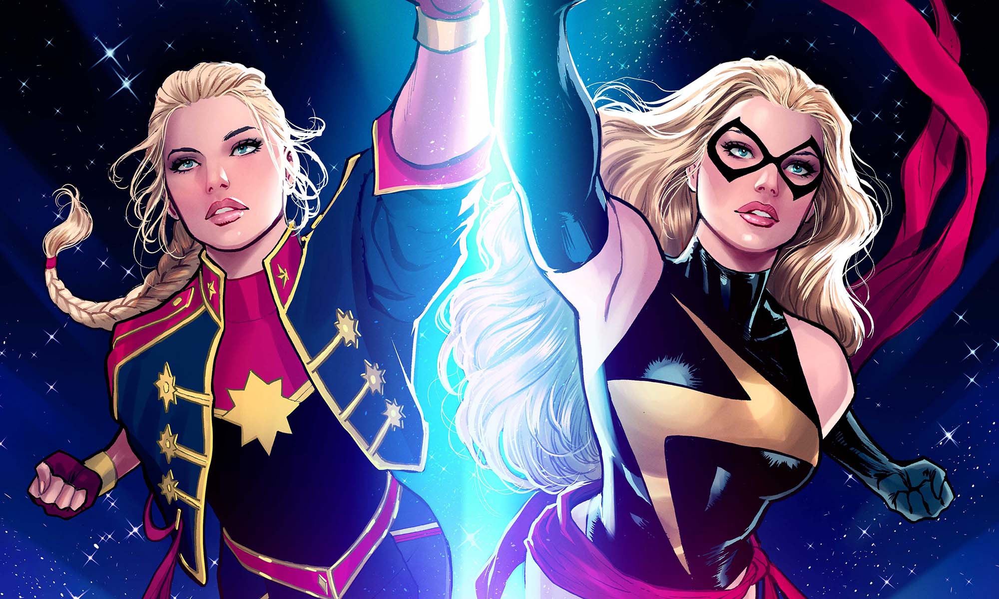 Marvel is retconning Captain Marvel and her history as Ms. Marvel with ...