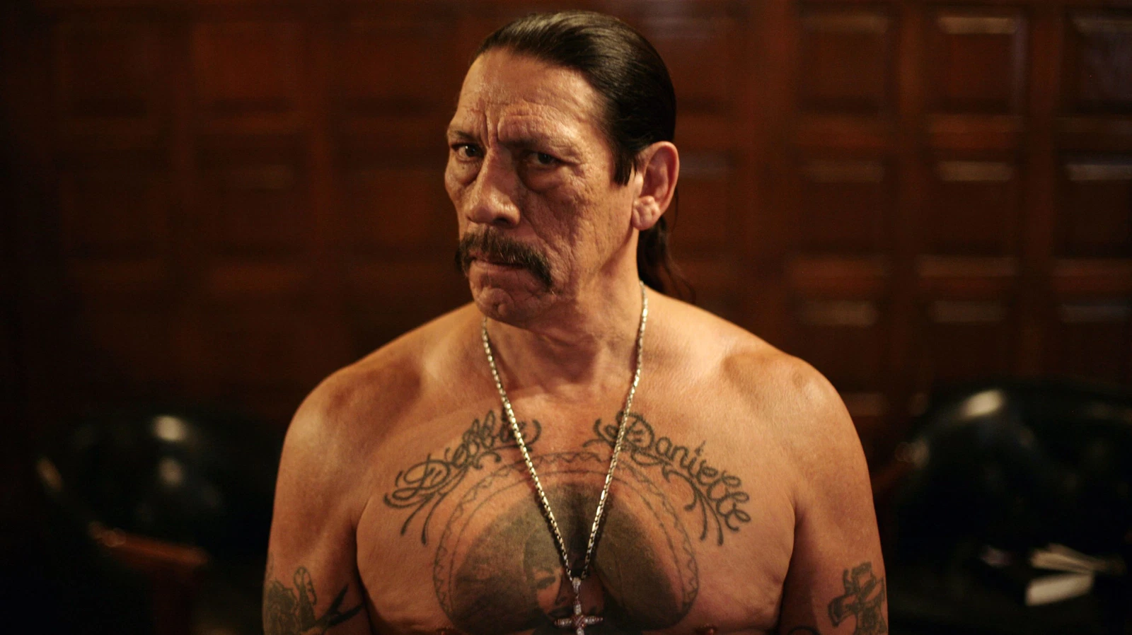 Salma Hayek had a hilarious (and honest) reaction when she saw Danny Trejo's tattoo of her for the first time | Popverse