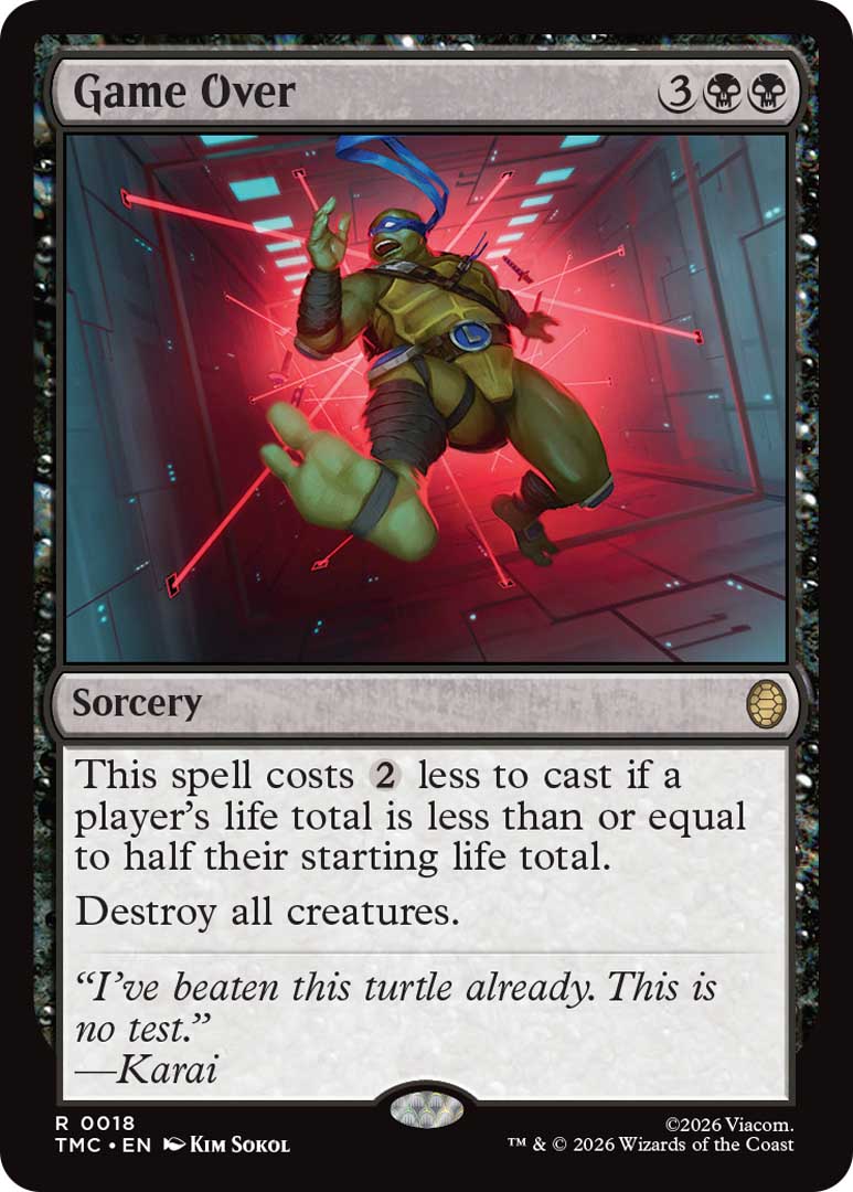 Love the TMNT arcade game? Magic: The Gathering does as well, and