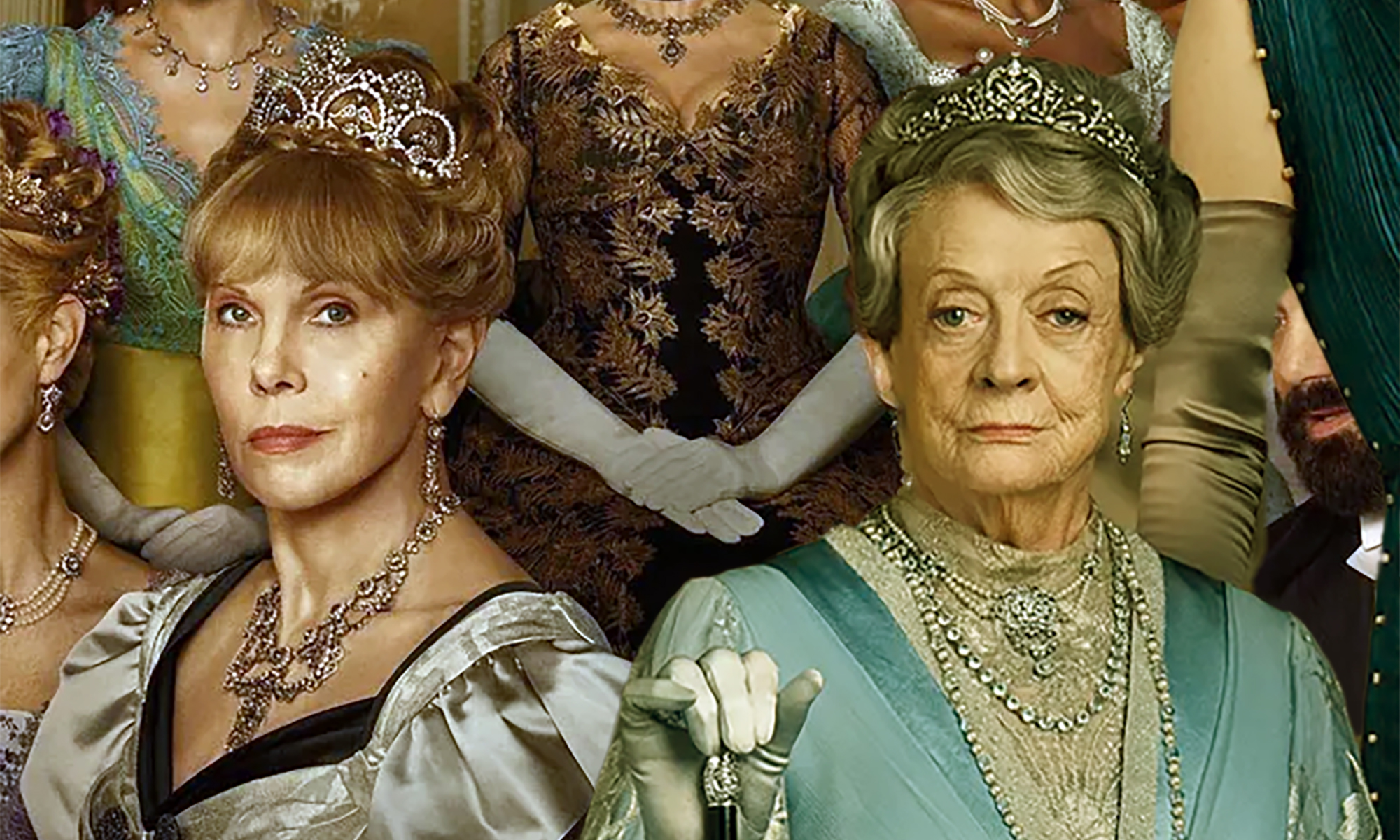 The star-crossed connection between Downton Abbey and The Gilded Age, and  the crossover fire creator Julian Fellowes can't help but keep stoking |  Popverse, image size:2000x1200