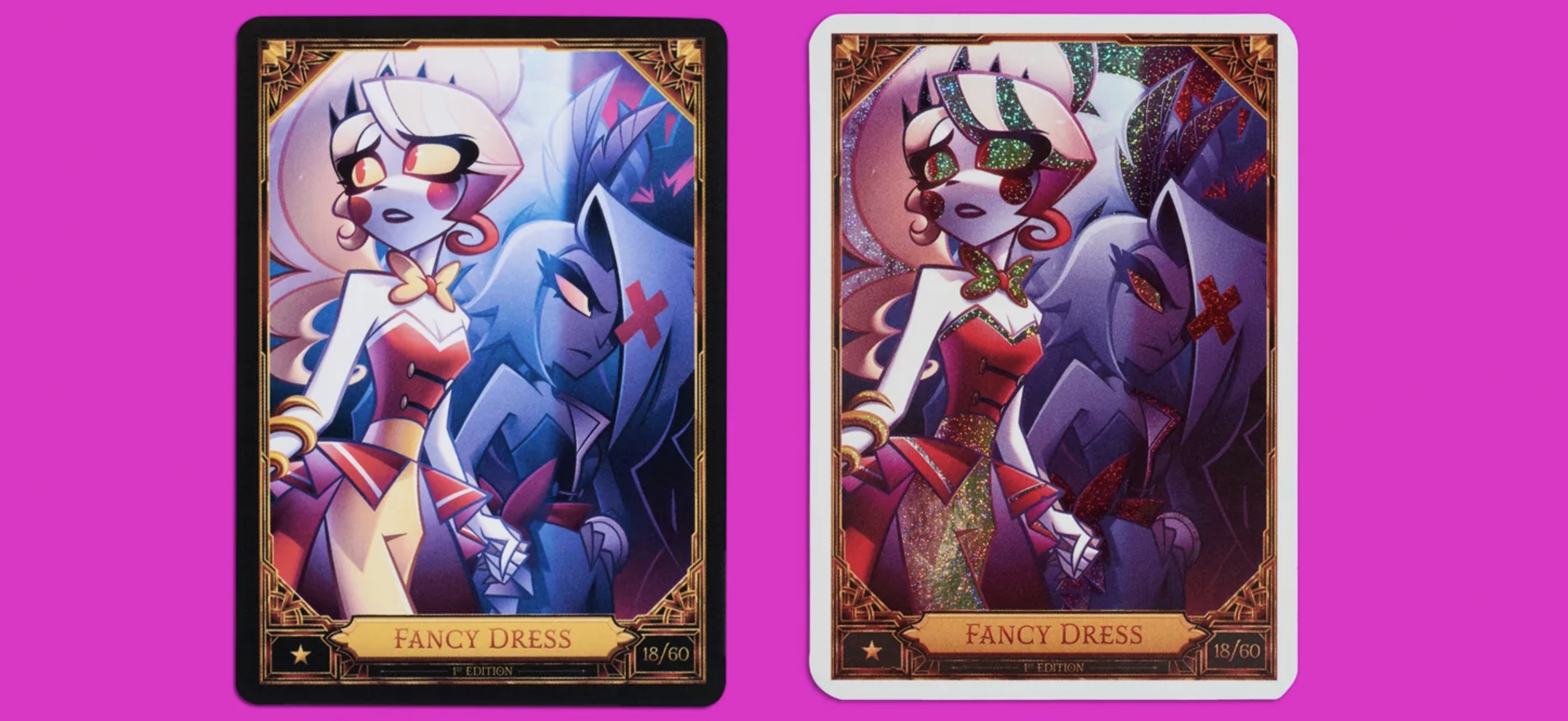 Hazbin Hotel season 2 trading cards will let your crow brain run