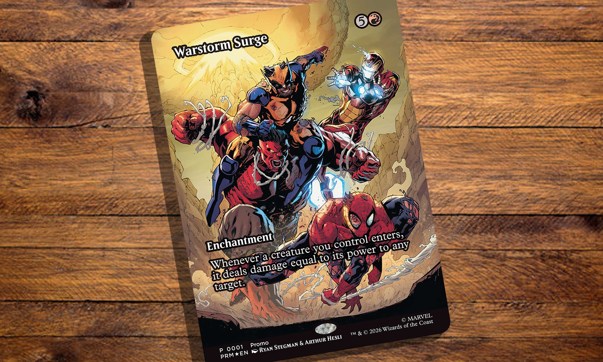 Marvel and Magic: The Gathering team up for a comic book–exclusive
