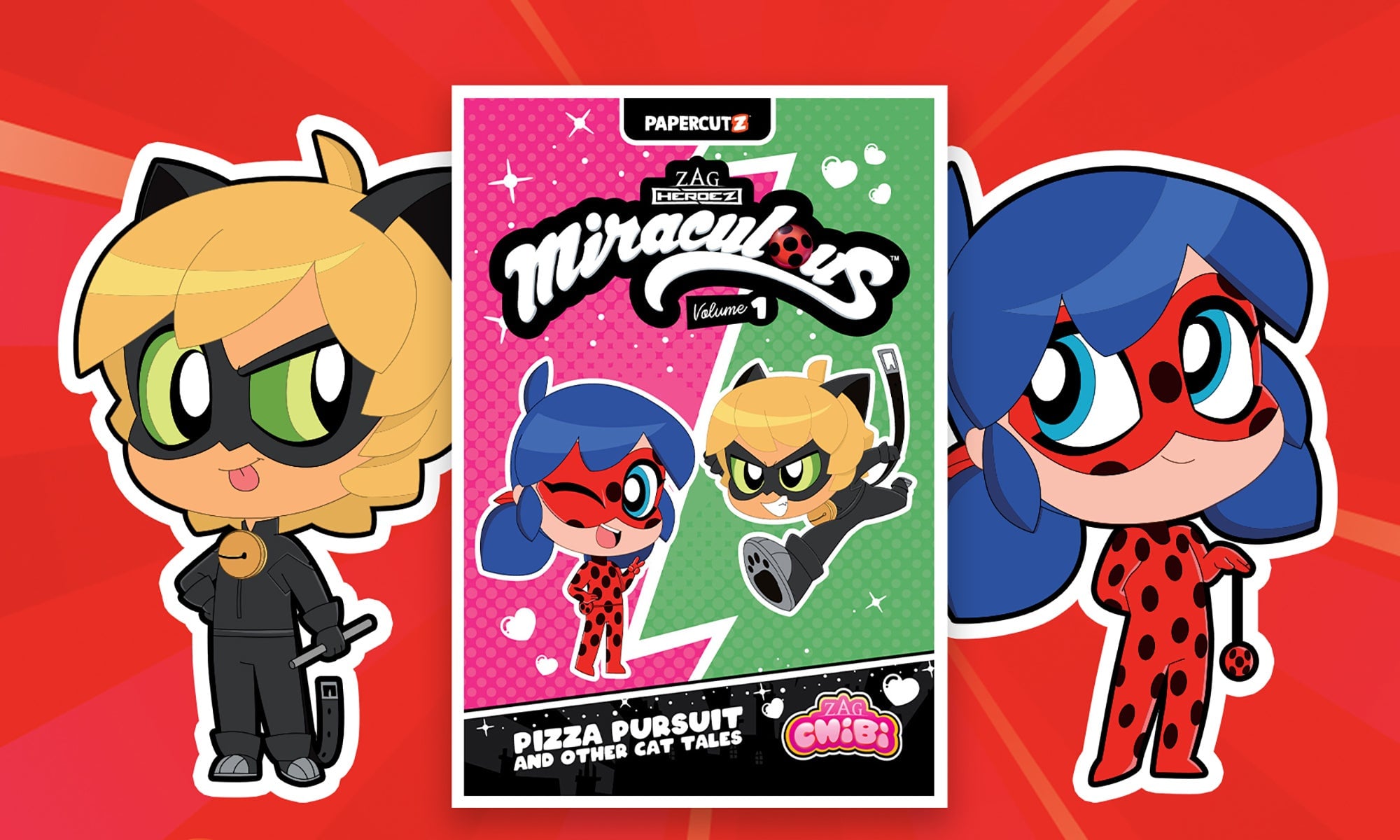 Miraculous' Ladybug & Cat Noir are going Chibi again, this time