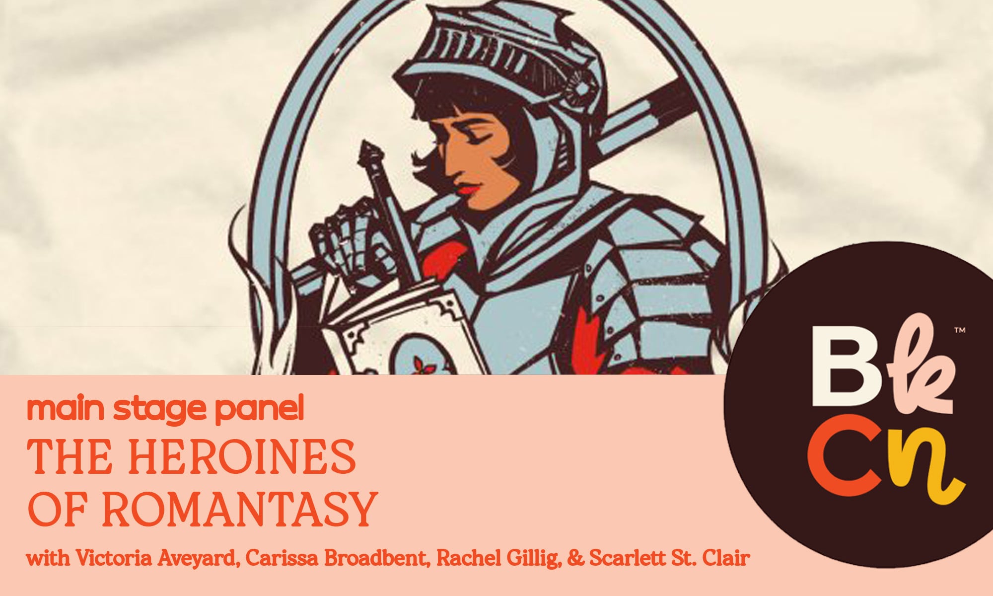 Watch the Heroines of Romantasy panel with Victoria Aveyard, Rachel Gillig, Carissa Broadbent, & Scarlett St. Clair from Bookcon 2026!