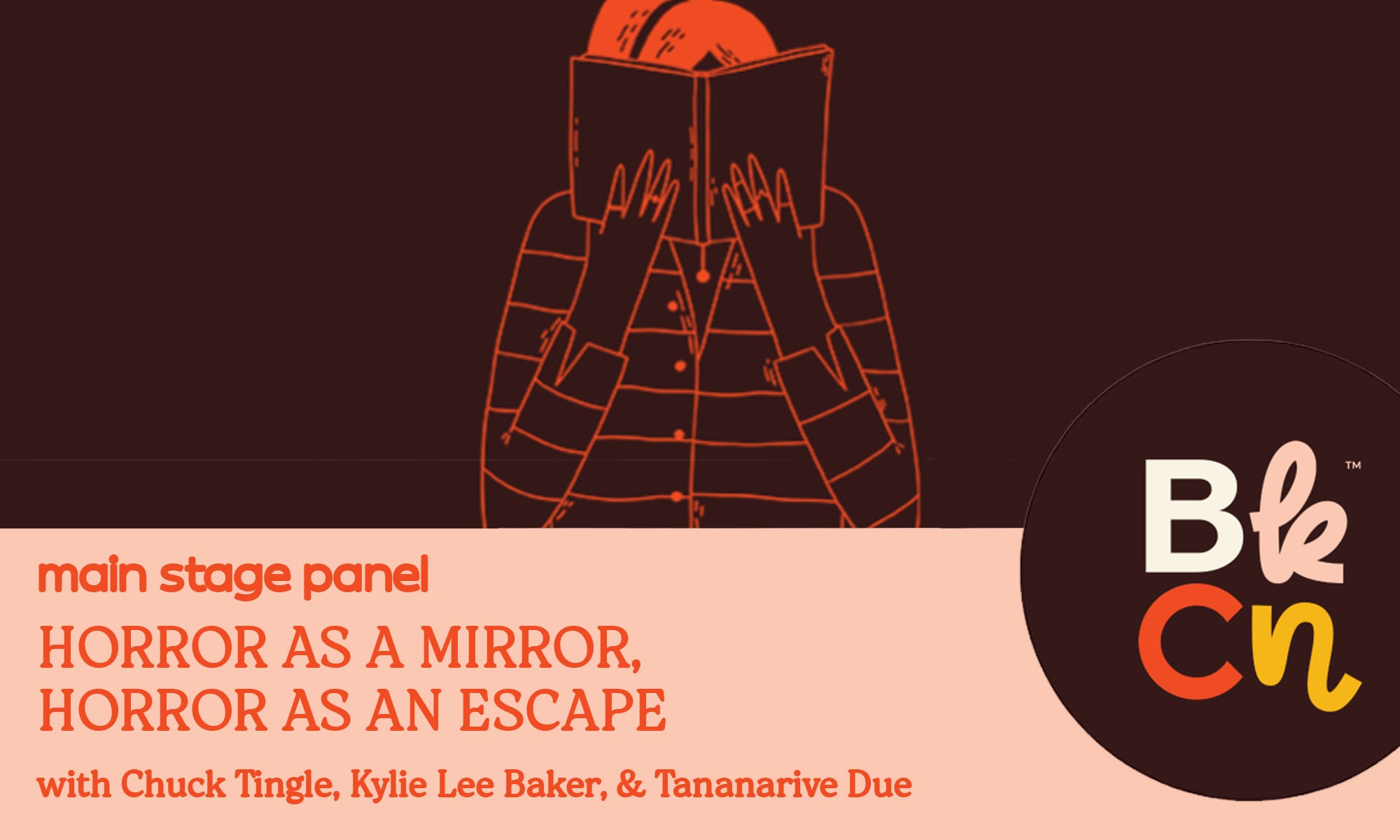 Watch the Horror as a Mirror, Horror as Escape panel with Chuck Tingle, Tananarive Due, Kylie Lee Baker, & Bethany C. Morrow from Bookcon 2026!
