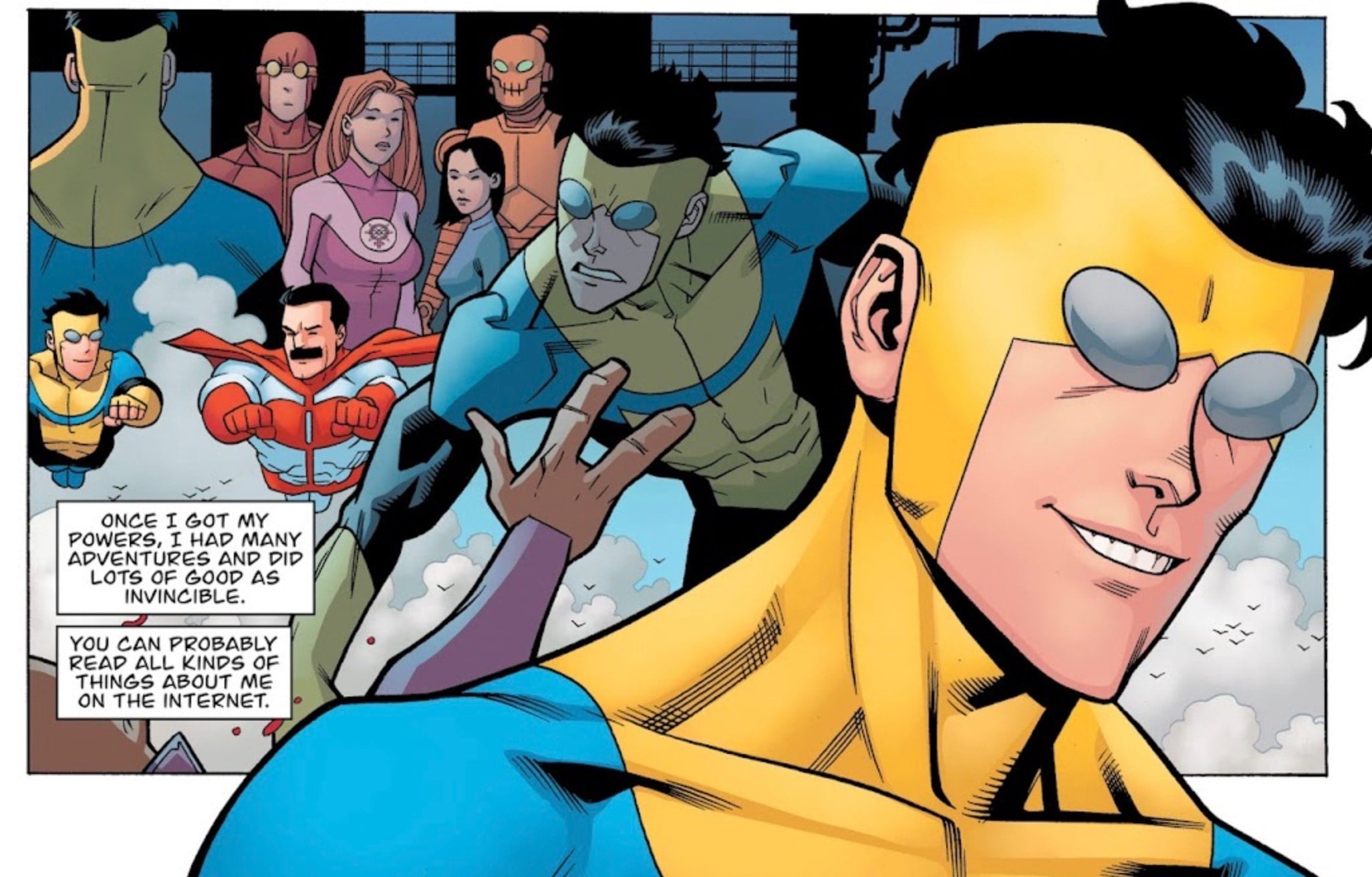 Invincible Crying Comic One of the reasons Image Comics greenlit Invincible was because they ...