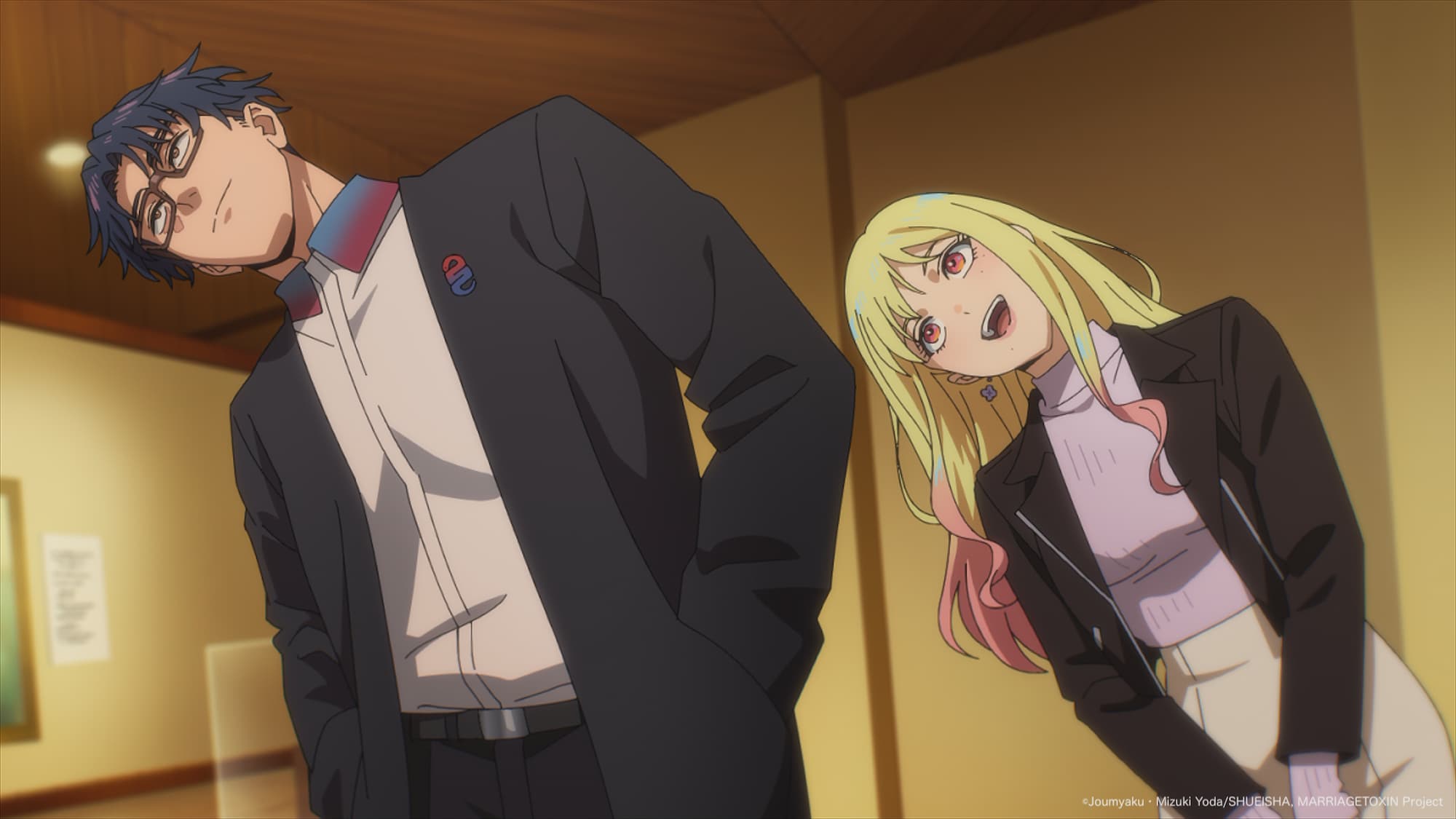MarriageToxin director says sites like YouTube and TikTok primed audiences for the anime's unique tonal whiplash