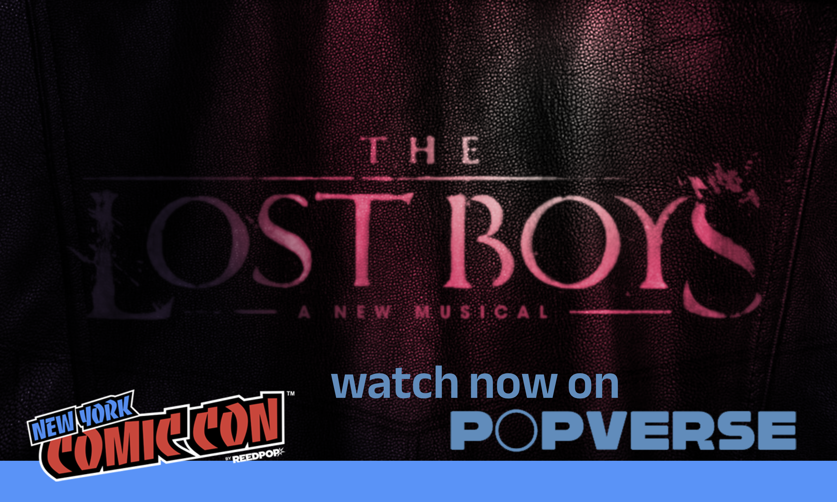 Watch The Lost Boys musical panel featuring Patrick Wilson