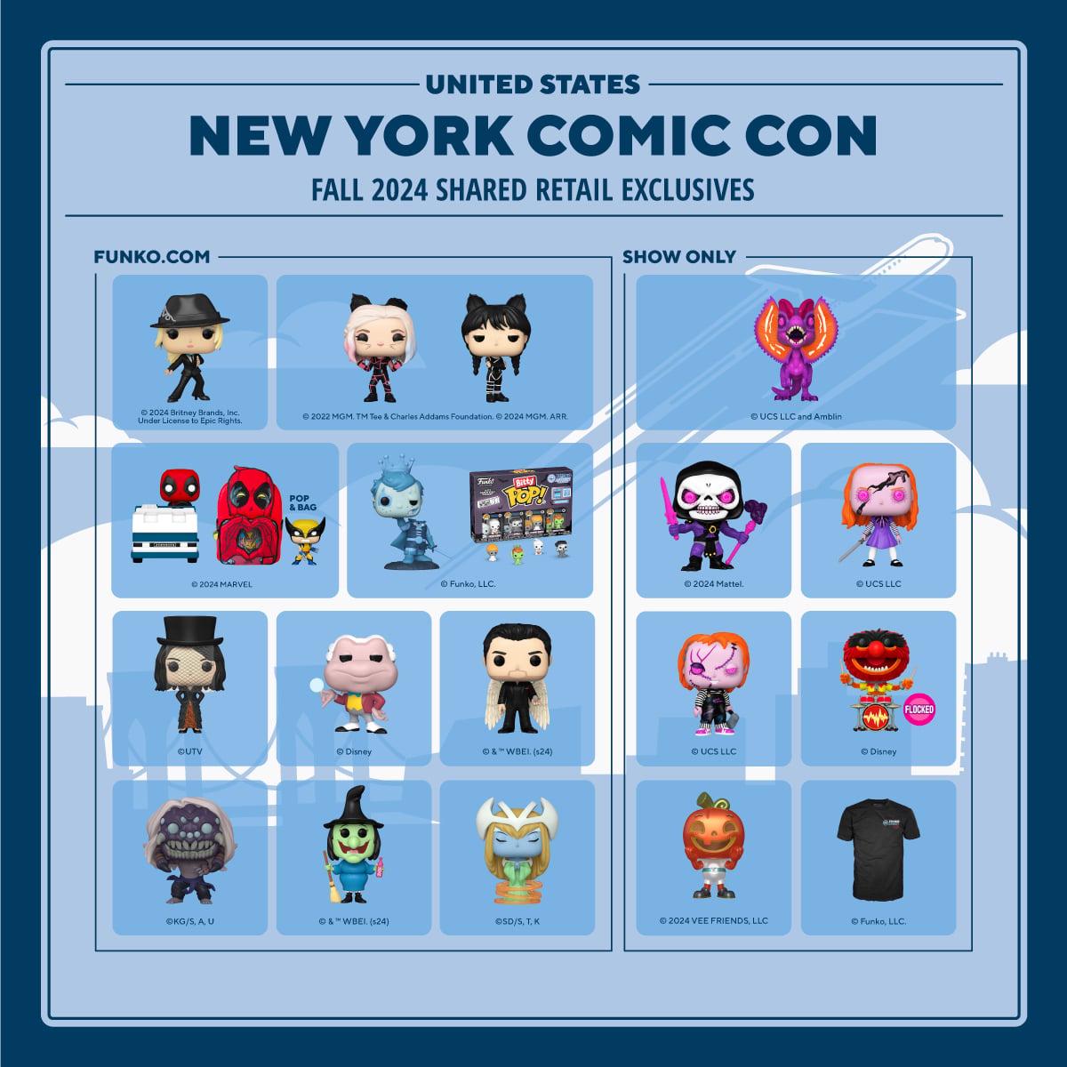 Disney - NYコミコン2024限定FUNKO POP! イカボードとトード氏の レア 