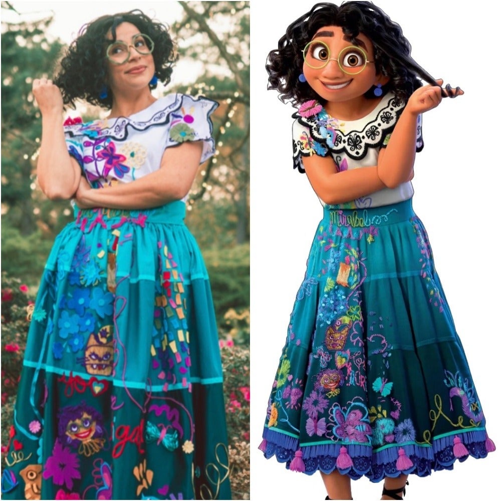 This Encanto Dress Is Both Stunning and Accurate To The Disney Film | Popverse This Encanto Dress Is Both Stunning and Accurate To The Disney Film | Popverse