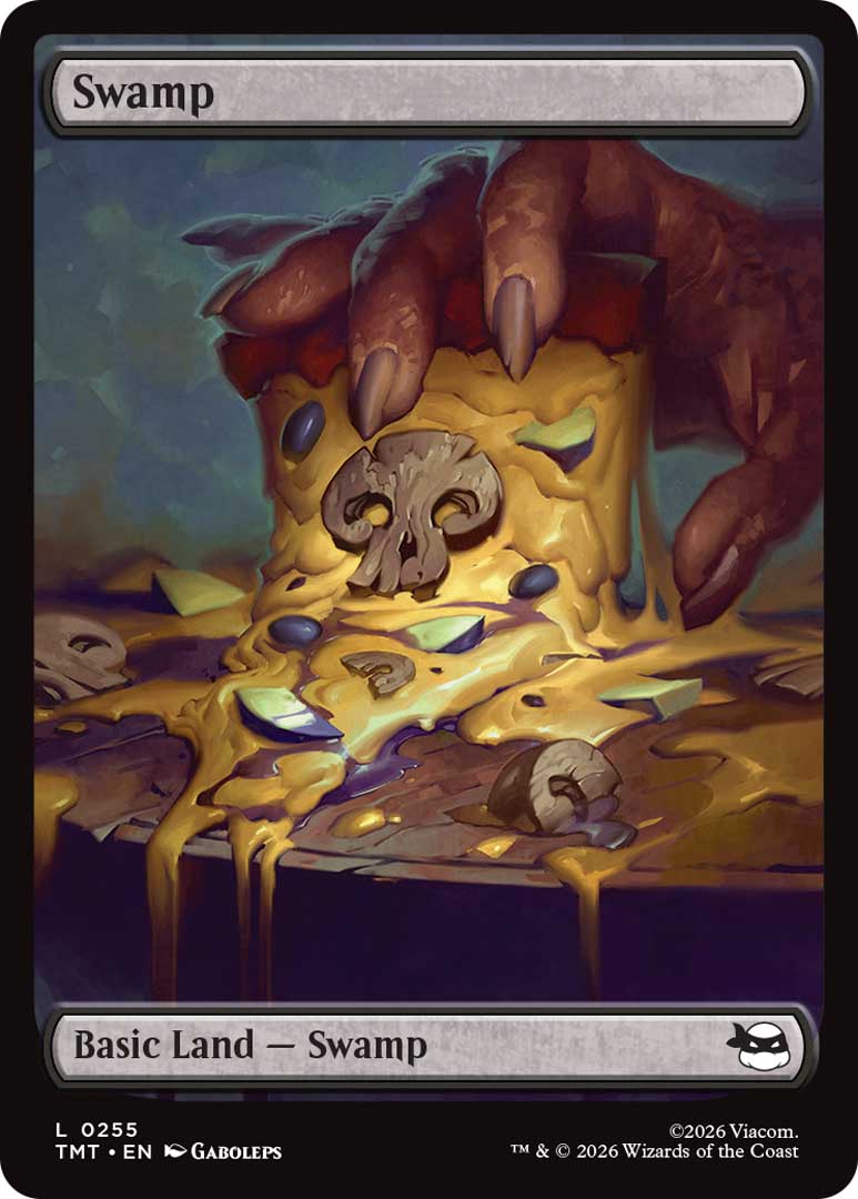TMNT has created new pizza toppings - lands in Magic: The TMNT has created new pizza toppings - lands in Magic: The