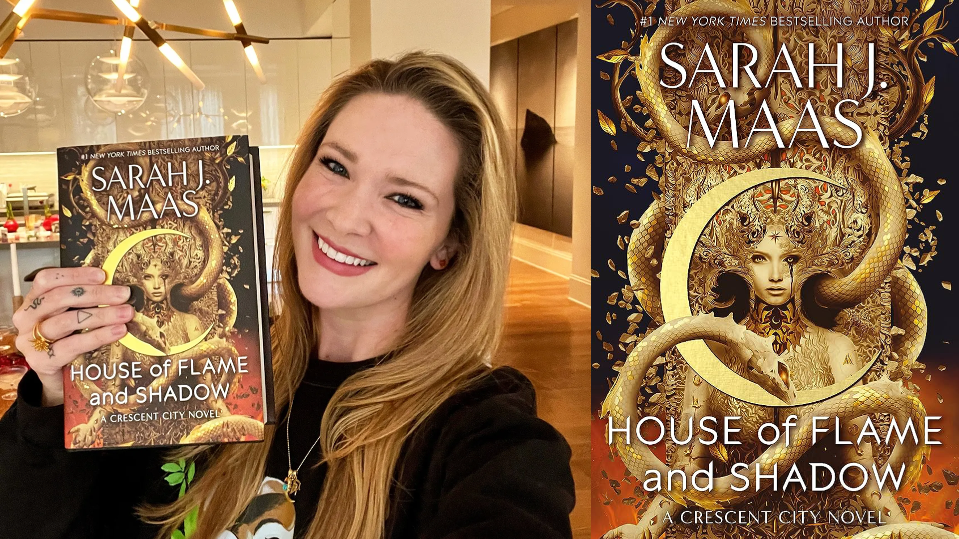 House of Flame and Shadow is out now! Watch Sarah J. Maas discuss ...
